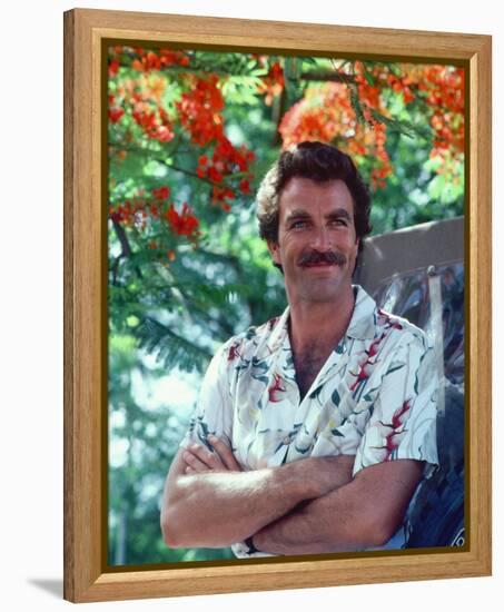 Magnum, P.I. (1980)-null-Framed Stretched Canvas