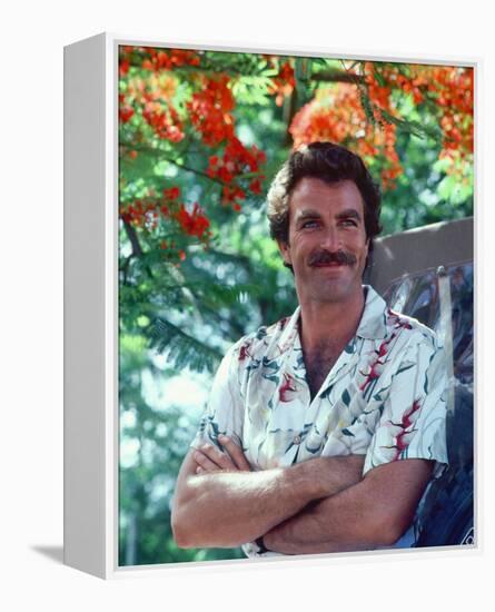 Magnum, P.I. (1980)-null-Framed Stretched Canvas