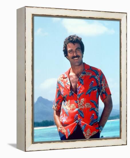 Magnum, P.I. (1980)-null-Framed Stretched Canvas