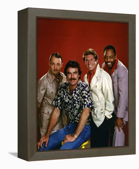 Magnum, P.I.-null-Framed Stretched Canvas