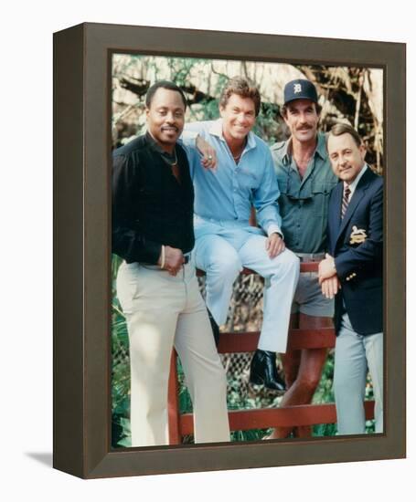 Magnum, P.I.-null-Framed Stretched Canvas