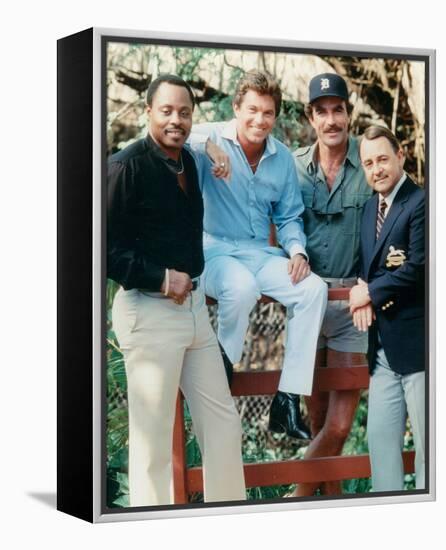 Magnum, P.I.-null-Framed Stretched Canvas