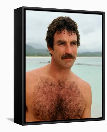 Magnum, P.I.-null-Framed Stretched Canvas