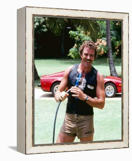 Magnum, P.I.-null-Framed Stretched Canvas