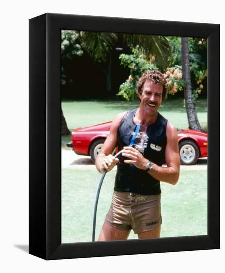 Magnum, P.I.-null-Framed Stretched Canvas