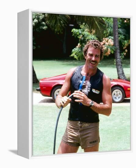 Magnum, P.I.-null-Framed Stretched Canvas