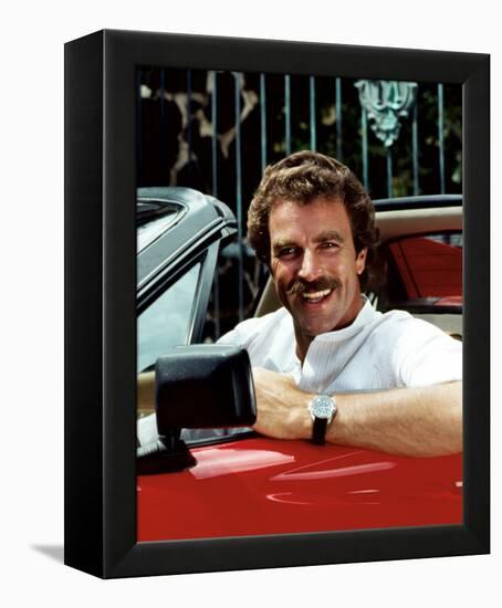 Magnum, P.I.-null-Framed Stretched Canvas