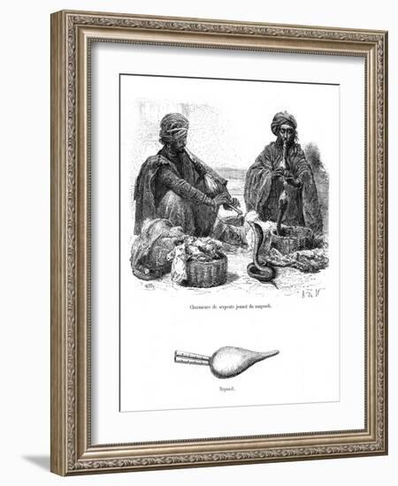 Magondi Music Used by Snake Charmers-null-Framed Art Print