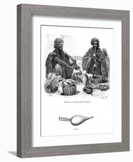 Magondi Music Used by Snake Charmers-null-Framed Art Print