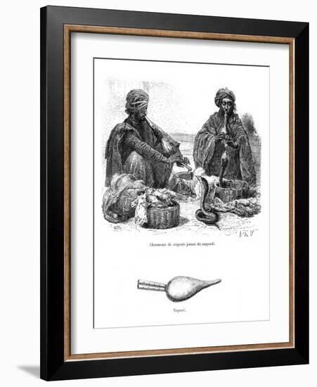 Magondi Music Used by Snake Charmers-null-Framed Art Print