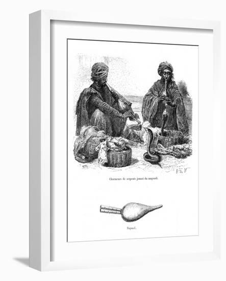 Magondi Music Used by Snake Charmers-null-Framed Art Print