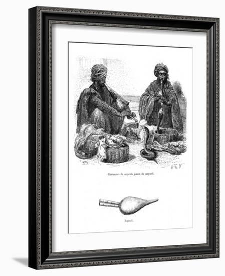 Magondi Music Used by Snake Charmers-null-Framed Art Print