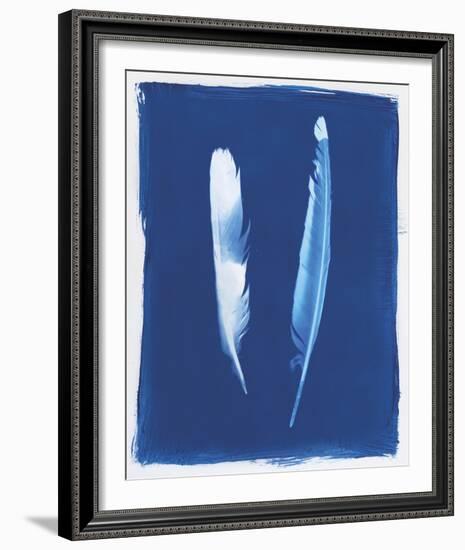 Magpie Feathers-Sarah Cheyne-Framed Giclee Print