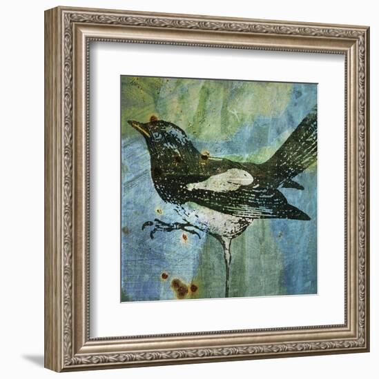 Magpie No. 1-John W^ Golden-Framed Art Print