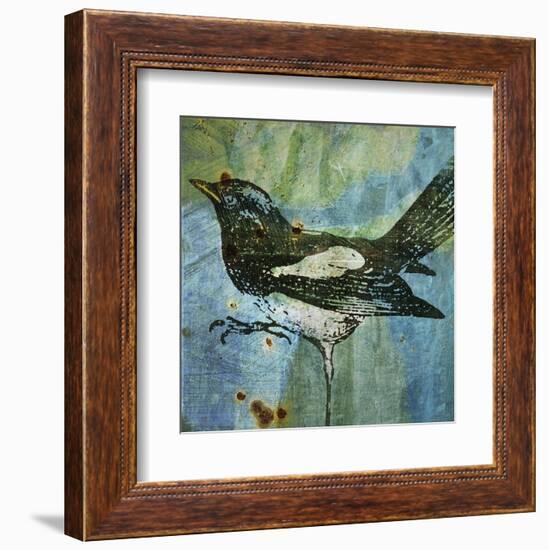 Magpie No. 1-John W^ Golden-Framed Art Print