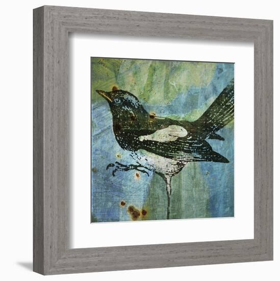 Magpie No. 1-John W^ Golden-Framed Art Print