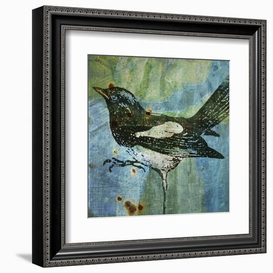 Magpie No. 1-John W^ Golden-Framed Art Print