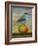 Magpie On A Mango-Leah Saulnier-Framed Giclee Print