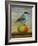 Magpie On A Mango-Leah Saulnier-Framed Giclee Print