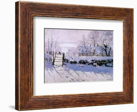 Magpie-Claude Monet-Framed Art Print