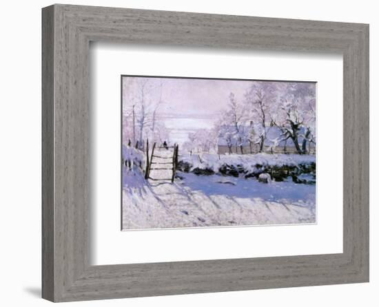 Magpie-Claude Monet-Framed Art Print