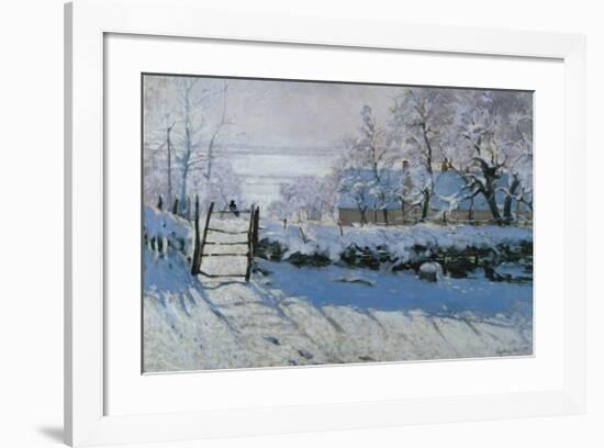 Magpie-Claude Monet-Framed Art Print