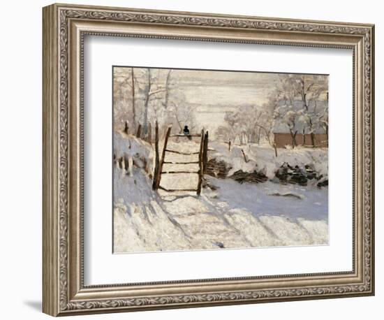 Magpie-Claude Monet-Framed Art Print