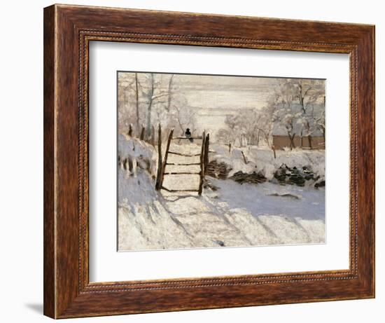 Magpie-Claude Monet-Framed Art Print