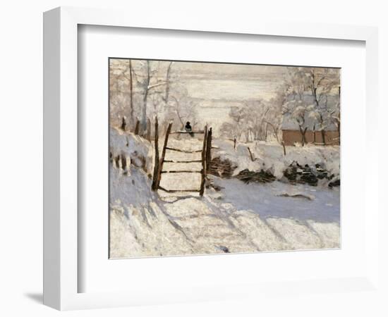 Magpie-Claude Monet-Framed Art Print