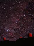 Composite Image of Halley's Comet & Mauna Kea-Magrath Photography-Photographic Print