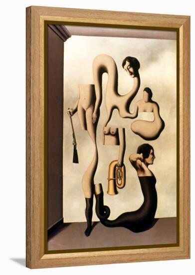Magritte: Acrobat's Ideas-Rene Magritte-Framed Premier Image Canvas