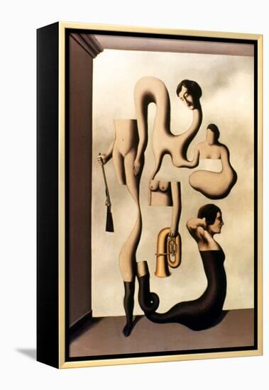 Magritte: Acrobat's Ideas-Rene Magritte-Framed Premier Image Canvas