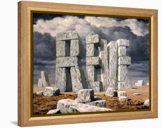 Magritte: Art, 1950-Rene Magritte-Framed Premier Image Canvas