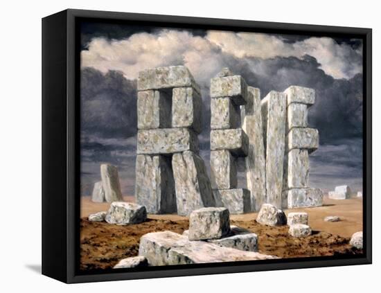 Magritte: Art, 1950-Rene Magritte-Framed Premier Image Canvas