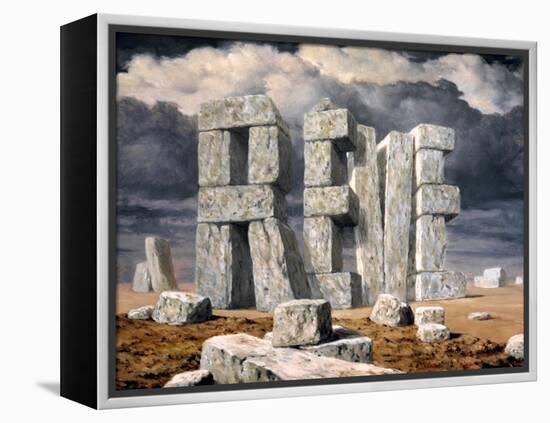 Magritte: Art, 1950-Rene Magritte-Framed Premier Image Canvas