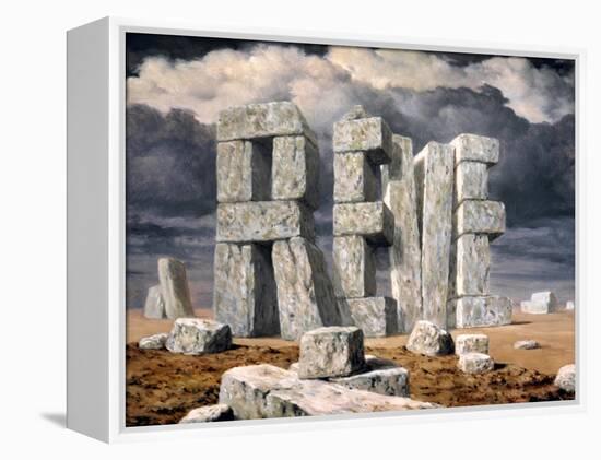 Magritte: Art, 1950-Rene Magritte-Framed Premier Image Canvas