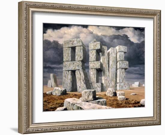 Magritte: Art, 1950-Rene Magritte-Framed Giclee Print