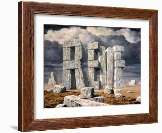Magritte: Art, 1950-Rene Magritte-Framed Giclee Print