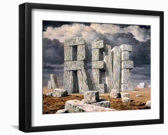 Magritte: Art, 1950-Rene Magritte-Framed Giclee Print