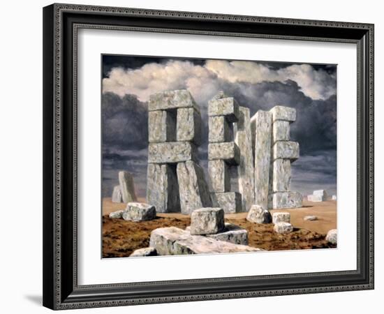 Magritte: Art, 1950-Rene Magritte-Framed Giclee Print