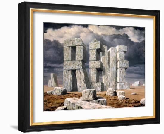 Magritte: Art, 1950-Rene Magritte-Framed Giclee Print