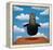 Magritte Cat-Chameleon Design, Inc.-Framed Stretched Canvas