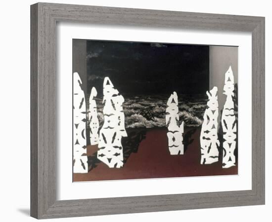 Magritte: Storm's Ornament-Rene Magritte-Framed Giclee Print