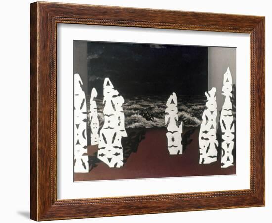 Magritte: Storm's Ornament-Rene Magritte-Framed Giclee Print