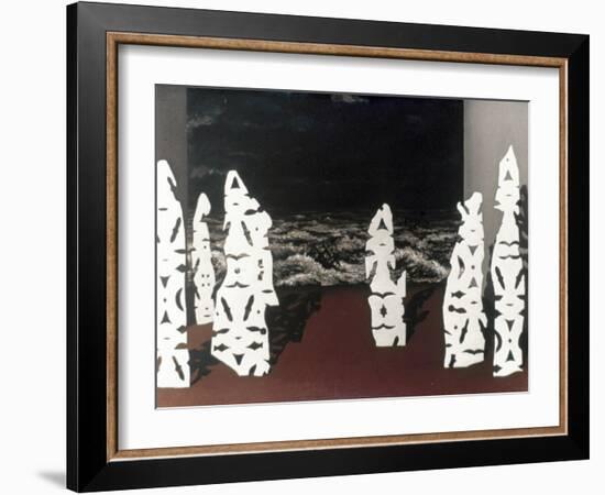 Magritte: Storm's Ornament-Rene Magritte-Framed Giclee Print