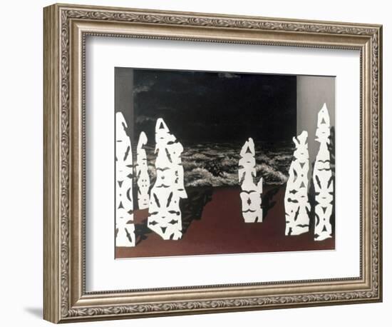 Magritte: Storm's Ornament-Rene Magritte-Framed Giclee Print