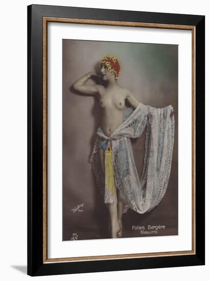 Maguitte, Dancer at the Folies Bergere-null-Framed Photographic Print