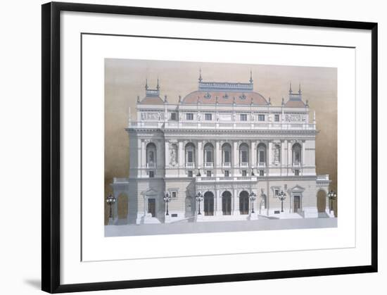 Magyar Allami Operahaz, Budapest-Andras Kaldor-Framed Premium Giclee Print
