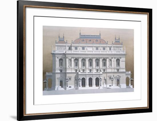 Magyar Allami Operahaz, Budapest-Andras Kaldor-Framed Premium Giclee Print