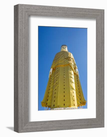 Maha Bodhi Ta Htaung Standing Buddha, one of the largest standing Buddhas in the world, Monywa-Jan Miracky-Framed Photographic Print